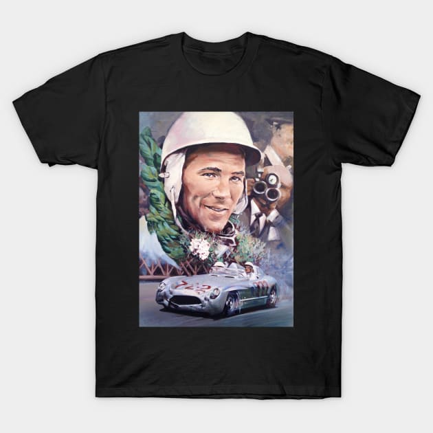 sir Stirling Moss the Legend T-Shirt by ownerkian